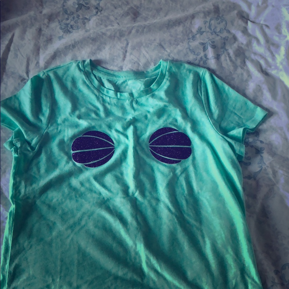 Kids mermaid inspired tee